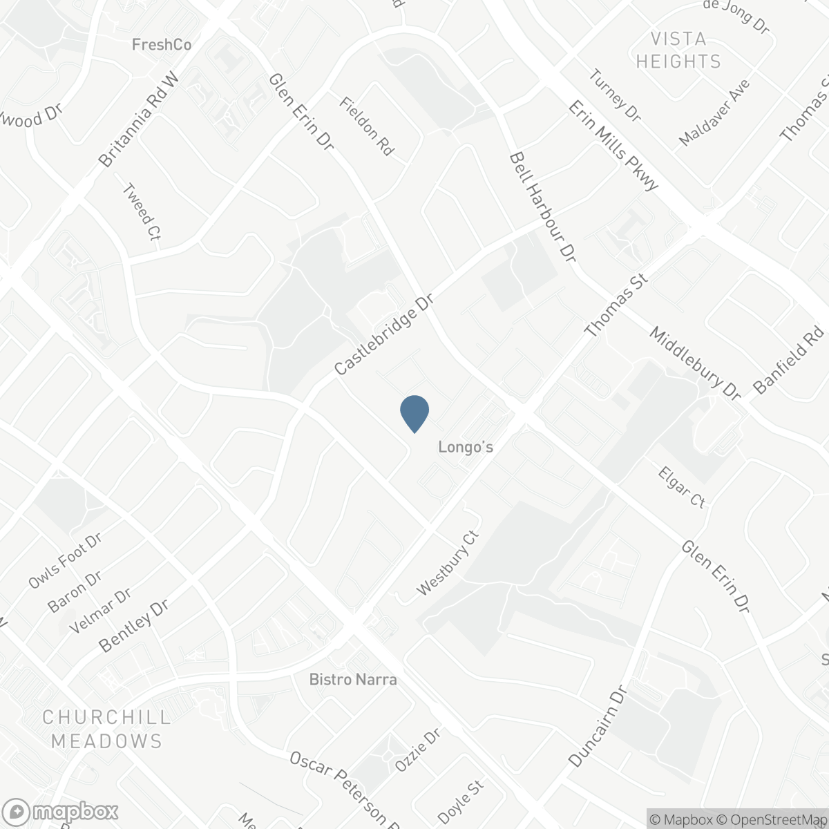 1 - 5658 GLEN ERIN DRIVE, Mississauga, Ontario L5M 6C4